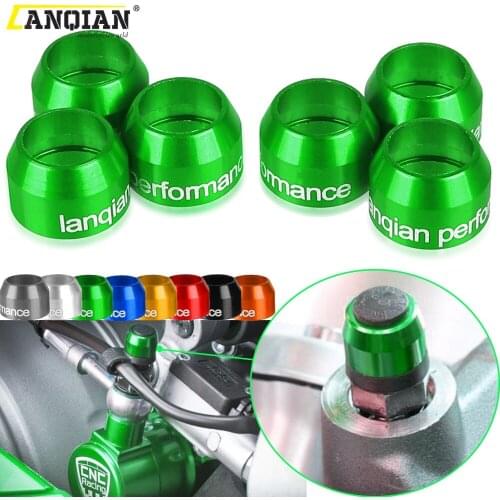 For KAWASAKI Ninja 600 ZX 6R 2007 2008 2009 2010 2011 2012 2013 2014 Motorcycle Billet Bleed Valve Covers Ninja 636 ZX-6R 2013