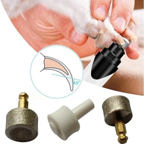 Dog Electric Nail Polisher Wheel Replacement Grinding Head Pet Nail Grinder Head M68E