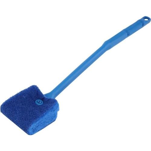 Hot Aquarium Fish Tank Brushes Algae Cleaner Glass Scraper Brush Plant Easy Cleaning Plastic Sponge Aquarium Accessories Cleaner