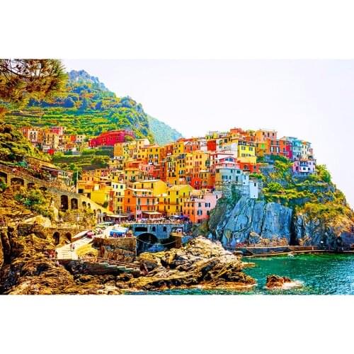 Full square 5D diamond painting handcraft work-Seaside scenery-embroidery Realshining cross stitch rhinestone mosaic-2