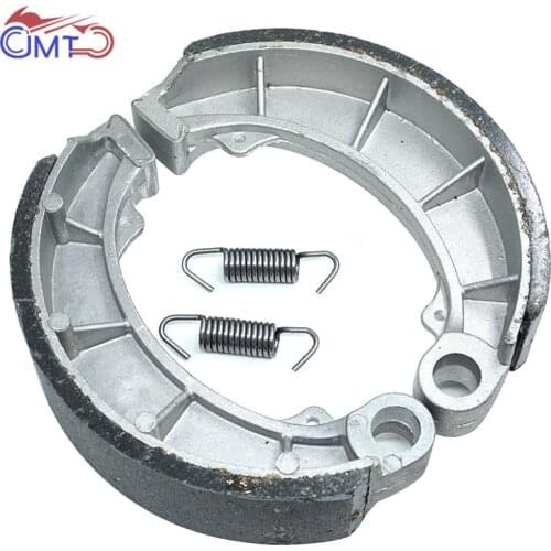 For Honda Steed 400 NV400C 1988-1998 Steed VLX VLS 1998 CB500 1994-1996 CX500 1978-1982 Rear Brake Shoe Set w/ Springs