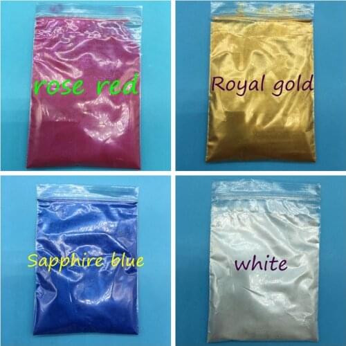 10g Natural Mineral Mica Cosmetics Pearl Color Pigment Powder Pearlescent pigment Mica Powder pearl luster pigment