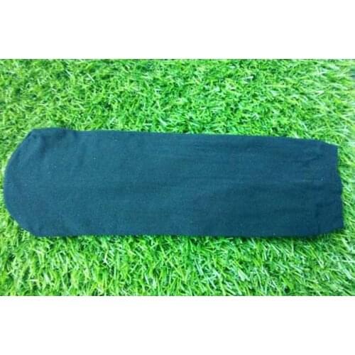 100% polyester BLACK try on socks one time use socks disposable socks