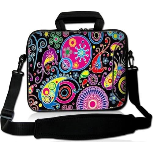 Paisley Laptop Shoulder Bag For Macbook Air Pro Retina 13.3 14 15 15.6 Laptop Sleeve PC Tablet Case Cover for Xiaomi Air HP Dell