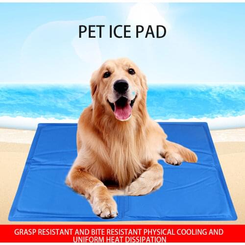 Dog Cooling Mat Summer Pad Mat For Dogs Cat Breathable Blanket Cat Ice Pads Washable Sofa Breathable Pet Dog Ice Bed Pet Mat