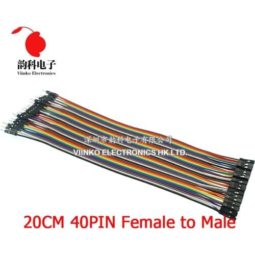 Dupont Line 40PIN 20cm Female to Male Jumper Wire Dupont Cable for arduino