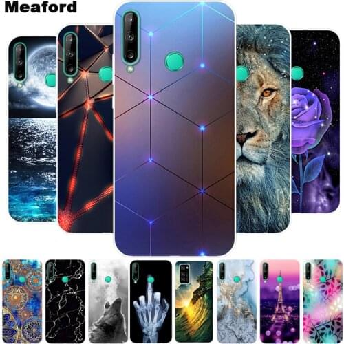 For Huawei Y6P Case Shockproof Soft silicone TPU Back Cover For Huawei Y8P Y8s Y6P Y5P Phone Cases Y 6P Y 7P 8P Y 8S 2020 Case