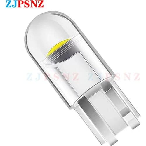 T10 W5W WY5W 168 501 192 2825 COB LED Car Wedge Parking Light Side Door Bulb Instrument Lamp Auto License Plate Lights New