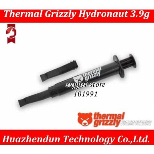 Thermal Grizzly Hydronaut 3.9g PC Graphics card CPU GPU Cooling liquid metal Thermal Compound Cooler fan Thermal Grease/paste
