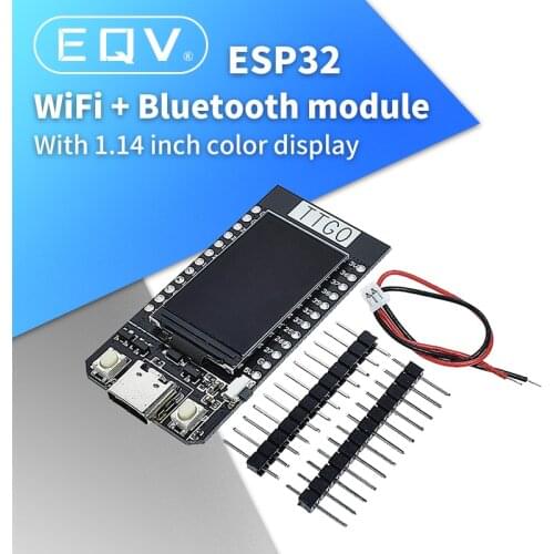 TTGO T-Display ESP32 WiFi E Bluetooth Module Development Board Para Ar duino 1.14 Polegada LCD