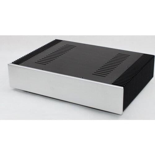 WA108 Aluminum enclosure Preamp chassis Power amplifier case/box size 307*430*90MM