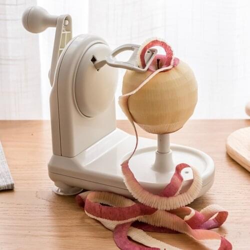Japan Multifunction Hand-operated Apple Peeler Auto Rotating Fruit and Vegetable Cutter Paring Machine Kitchen Accessories