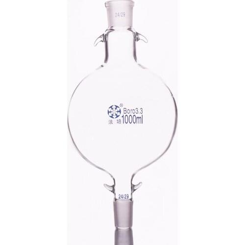 Liquid ball 1000ml 24/29+24/29,Solvent chromatographic analysis column reservoir bottle,Chromatography solvent storage bottle