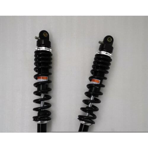 2 pieces new 10mm spring 400mm rear suspension shock absorber for atv quad gokat replace motorcycle black