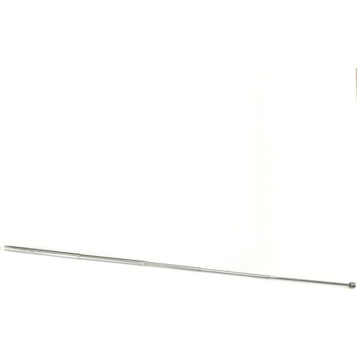 2X Replacement 107mm 5 sections telescopic antenna radio FM aerial Flat milling DIY