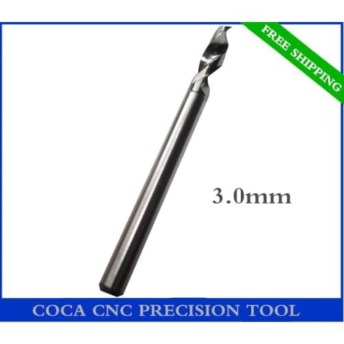 3.0mm,Free shipping,CNC Computer machine tool,Print Circuit Board drill,woodworking router bit, Carbide Micro Drilling Bits
