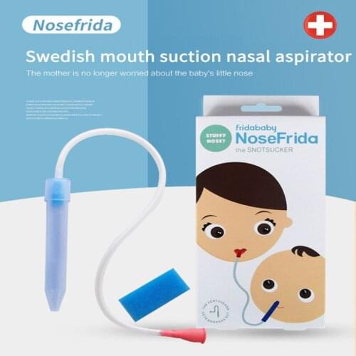 Baby Nasal Aspirator Mouth Suction Style Infants Clean Up Snot Anti-backflow Smooth Nasal Congestion Kids Nose Health Care Tools