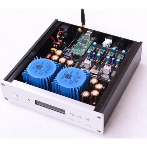 2021 NEWest Finished Dual ES9038PRO Balanced DAC OPA627AP USB IIS decoder DSD with Bluetooth 5.0