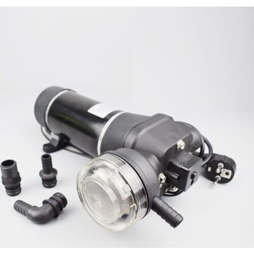 SURFLO KDP-43 AC 110-120V electric mini pressure water pump 17L/min 40psi handling hot water up to 54C degree outdoor showering