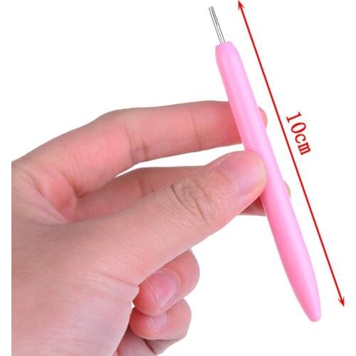 1Pc Paper Craft Origami Scrapbooking Slotted Paper Quilling Tool DIY Assorted Color Paper Pen