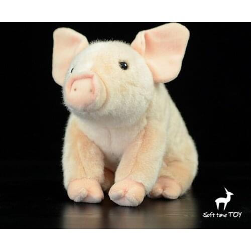 Kawaii Pink Panama Pig Dolls Simulation Plush Animals Big Toy Children Christmas Gifts