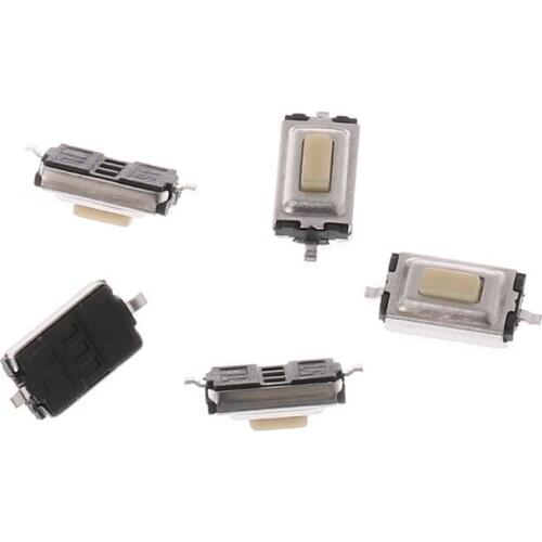 L9BE 100 Pcs 3x6x2.5mm Momentary Tact SMD SMT Push Button Micro Switch 2 Pin