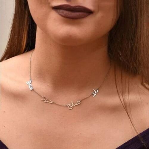 Trendy Custom Multiple Names Necklace Personalized Stainless Steel Butterfly Heart Chain Pendants Fashion Family Party Gifts