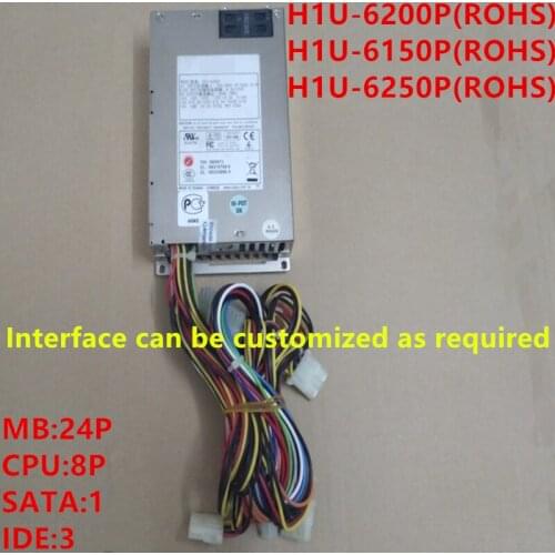 New Original PSU For Zippy Emacs Power Supply H1U-6200P(ROHS) H1U-6150P(ROHS) H1U-6250P(ROHS)