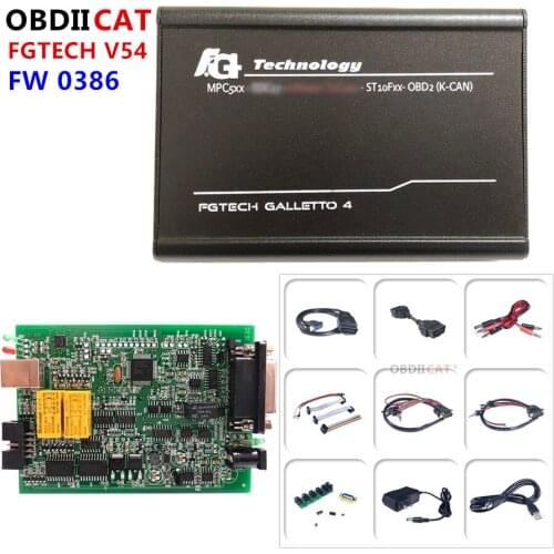 Online Latest V54 Master Auto ECU Chip Tuning Tool EU Version 0475 Fgtech Galletto BDM-Tricore-Boot-OBD No Need Activation
