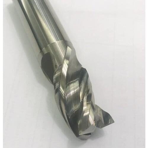 Wave end mill process AL D6/8/10/12/16 for roughing mill cutter