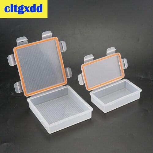 Durable Ｗaterproof Plastic Battery Case Container Bag Case Organizer Box Case Holder Storage Box Cover For 18650 Battery Box