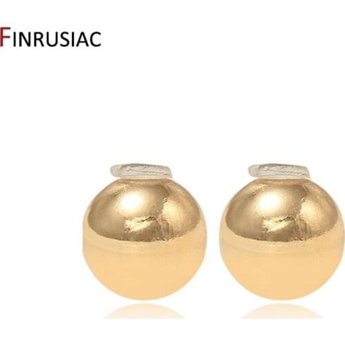 2020 New Design Earrings Back Findings Round Ball Ear Nut Accessories DIY Women Creative Earrings Making