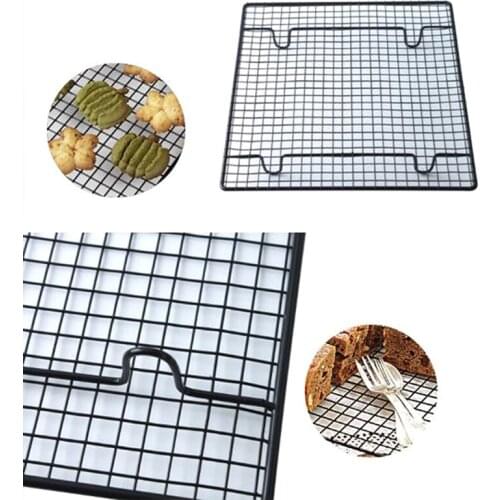 Rack Cooling Pie Biscuit Cookie Rack Baking Nonstick For Cake Bread Grid Baking Tray Stainless Steel Cooling Kitchen Tool