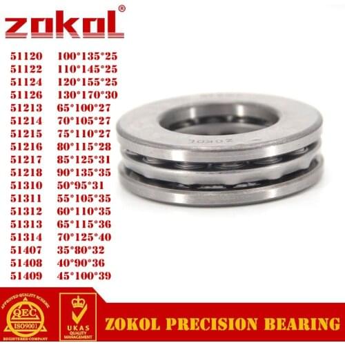 ZOKOL bearing 51103 Thrust Ball Bearing 8103 17*30*9mm