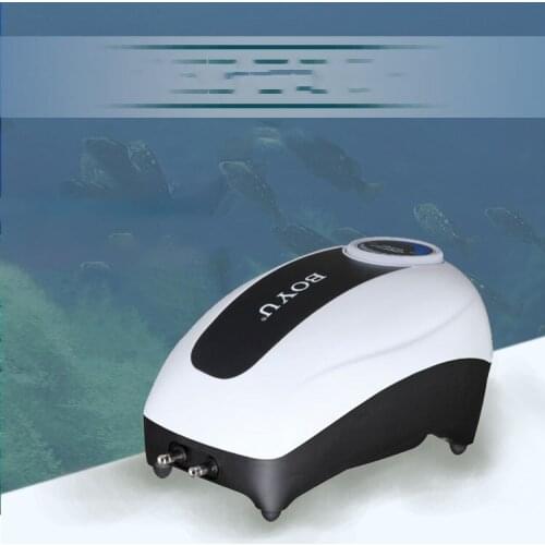 Powerful Quiet Aquarium Oxygen Air Pump Compressor Fish Tank Pond Aerator Aquarium Air Flow Maker Pump Aquarium Accessories