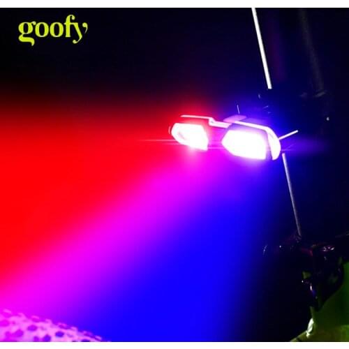Bike Tail Light USB Rechargeable Warning Safety Rear Light Cycling Sports LED Explosive Flash Light High Quality