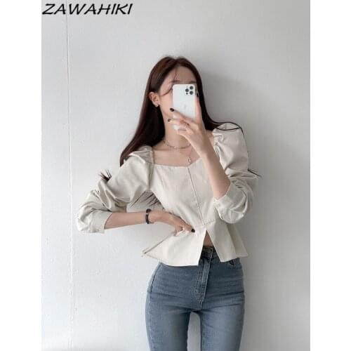 ZAWAHIKI Long Blouses