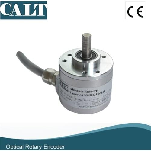 CALT 16 bit high resolution absolute rotary encoder CAS60 115200 bps Baud rate 24V dc RS485 position sensor