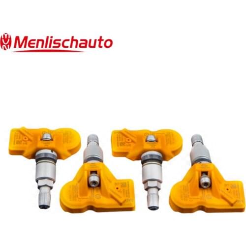 4pcs 36106856227 6856227-04 6 856 227-04 433MHZ New TPMS Tire Pressure Sensor & Service Kit For German Car 740Li 750i 135i