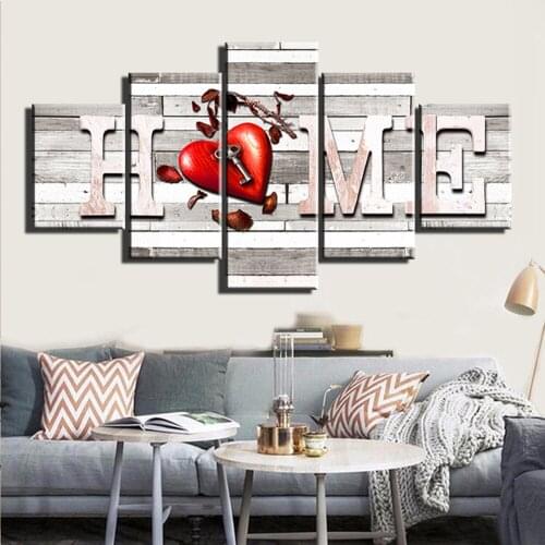 5pcs Love Heart diamond painting cross stitch set 5d diamond embroidery full square round drill mosaic puzzles diamond art,FS151