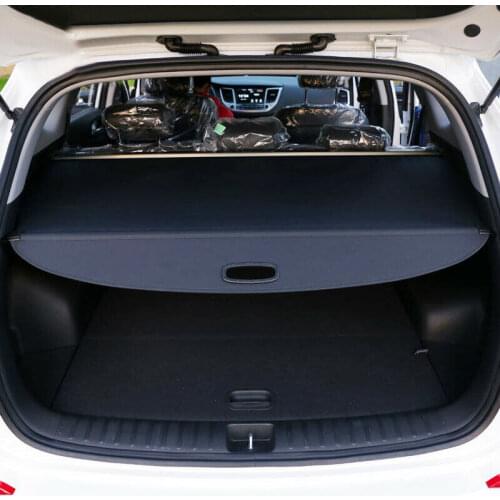Car Accessories for Hyundai Tucson 2016 2017 2018 2019 Rear Trunk Cargo Cover Retractable Luggage Security Shade