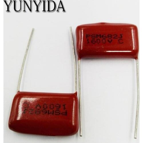 Free Shipping 10pcs CBB Polypropylene film capacitor 1600V 682J 472J 222J 102J 473J 104J