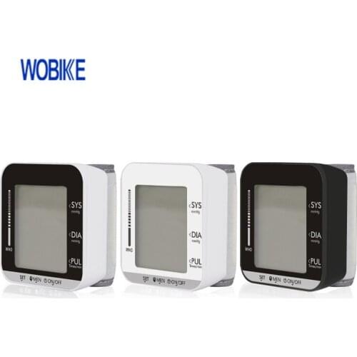 Digital Wrist Blood Pressure Monitor Pulse Rate Heart Beat Rate Meter Device Medical Equipment Tonometer BP Sphygmomanometer