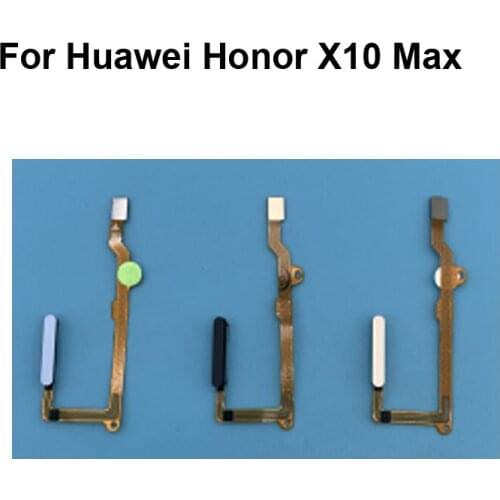 For Huawei Honor X10 Max New original tested fpc Home button Touch ID Fingerprint Sensor Flex Cable For Huawei Honor X 10 Max