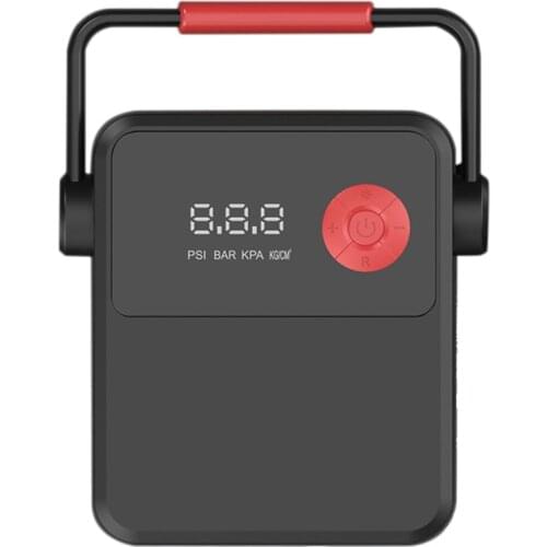 Electric Inflator Pump Bike Tire Pressure Detection Digital Electric Air Pump Smart Portable for Motorcycle Car 12V