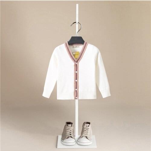 Autumn Baby Boys Sweater Toddler Boys V-Neck Jumper Knitwear Long-Sleeve Cotton Cardigans Children Clothes Kids Sweater Coat