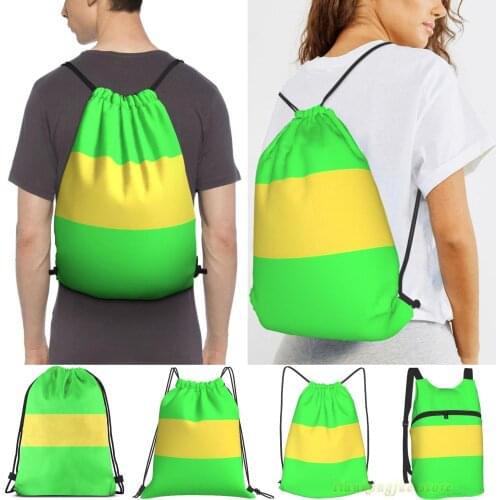 Shirt And Dress Inspired By Chara From Undertale Men Outdoor Travel Gym Bag Waterproof Drawstring Backpack Women Fitness Bags