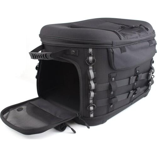 Pet Motorcycle Carrier Bag Puppy Dog Cat Small Animal Travel Bike Seat Fits For Harley YAMAHA Kawasaki Honda Suzuki Accessories