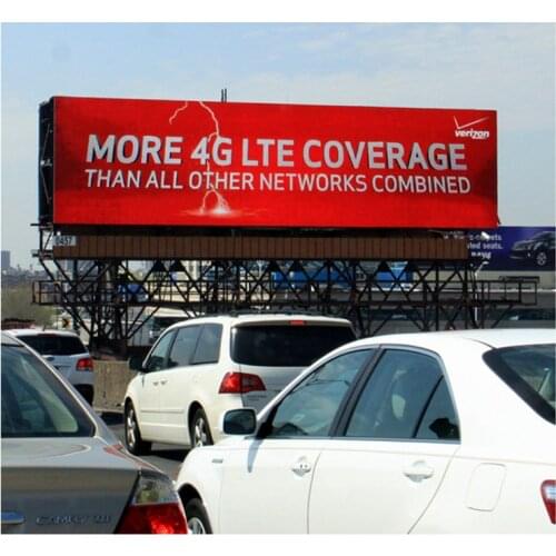 LED Display Cabinet P10 Outdoor Full Color Waterproof IP65 640x640mm Pixels SMD RGB LED Matrix Panel Big Screen