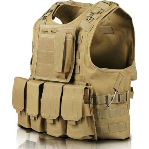 Tactical Vest Military Airsoft Assault Molle Vests Equipment Outdoor Clothing Hunting Camouflage Vest Combat Waistcoat